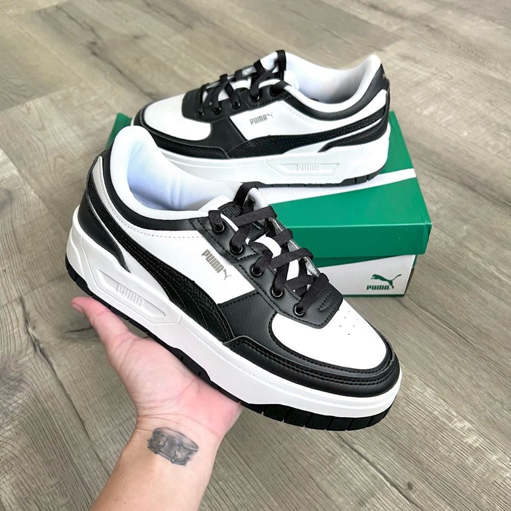 Puma Cali Dream Platform in Black and White size 8.5 women’s NEW!
